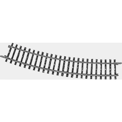 Afbeelding van H0 Märklin K rails (zonder ballastbed) 2232 Gebogen 10 stuk(s)