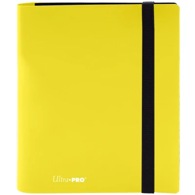 Afbeelding van Ultra Pro Binder Eclipse 4 Vakken Citroen Geel