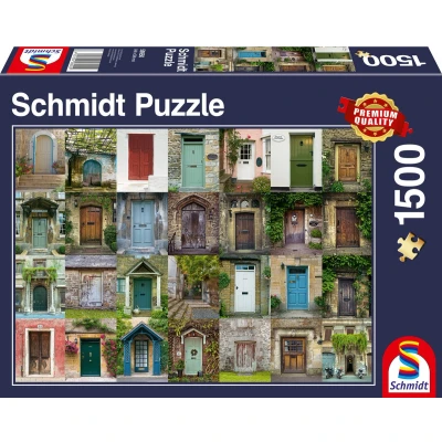Afbeelding van Deuren, 1500 stukjes Puzzel