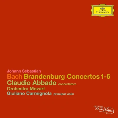 Afbeelding van Orchestra Mozart, Claudio Abbado, Giuliano Carmignola J.S. Bach: Brandenburg Concertos (2 CD)