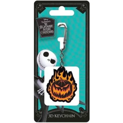 Afbeelding van Pyramid International The Nightmare Before Christmas Flaming Pumpkin 6 cm Sleutelhanger Oranje