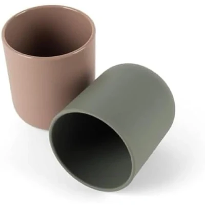 Afbeelding van Dantoy Tiny Biobased Cups Set Mokka &amp; Dark (6231)