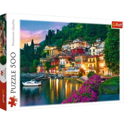 Afbeelding van Trefl Corno Meer Italië puzzel 500 stukjes