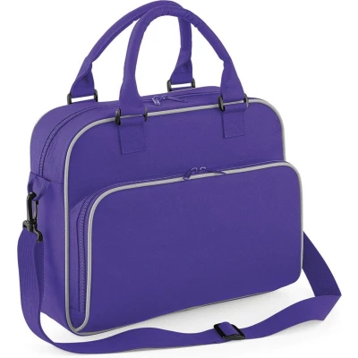 Afbeelding van Bagbase Junior Dance Bag Purple/Light Grey 15 Liter