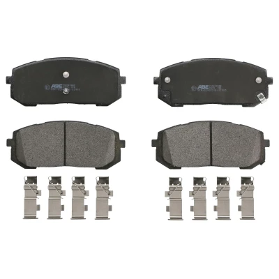 Afbeelding van ABE C10543ABE Remblokkenset Vooras Met akoestische slijtagewaarschuwing HYUNDAI: Tucson