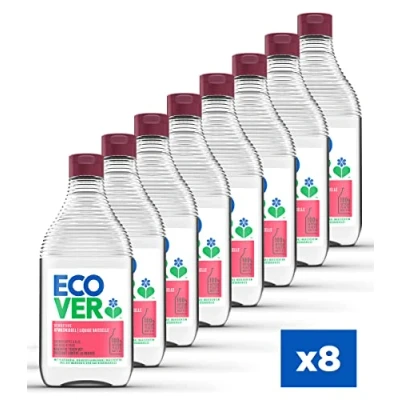 Afbeelding van Ecover Afwasmiddel Voordeelverpakking 8 x 450 ml Krachtig tegen Vet