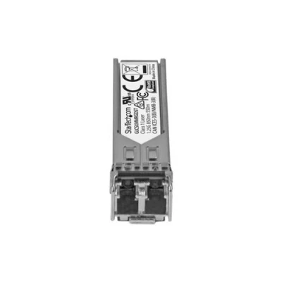 Image de StarTech.com SFP fibre 1000Base SX Module optique Gigabit Compatible Cisco GLC SM RGD Multimode LC 850nm 550 m transmetteur (mini GBIC) (équivalent à : MM RGD) GigE multi mode j