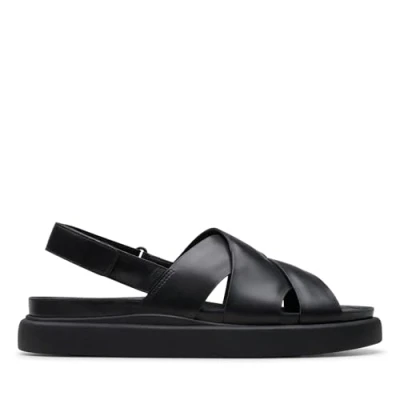 Afbeelding van Clarks Aristella SUN Sandalen, Dames, Maat: 37.5, Black Leer
