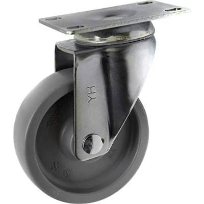 Afbeelding van TOOLCRAFT TO 5137935 Zwenkwiel 100 mm met schroefplaat Draagvermogen (max.): 125 kg