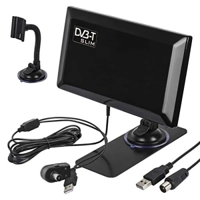 Afbeelding van MACLEAN DVB T Actieve binnenantenne T2 HEVC Slim MCTV 948