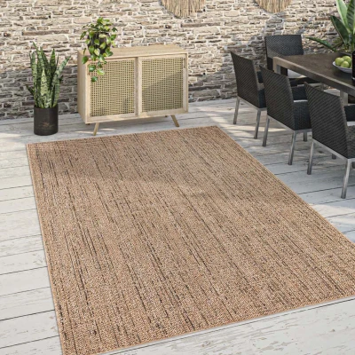 Afbeelding van Jute Buitenkleed Lobe Beige 200x280 Cm