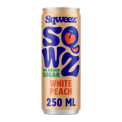 Afbeelding van Sqweez White Peach 12 x 250 ml