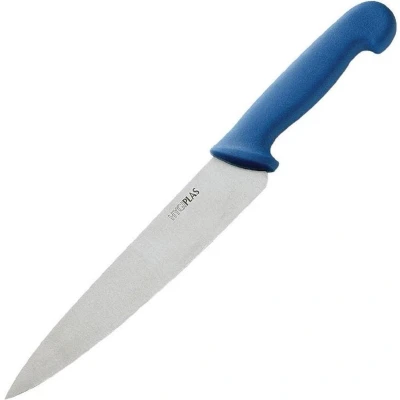 Afbeelding van Hygiplas koksmes 21,5cm blauw