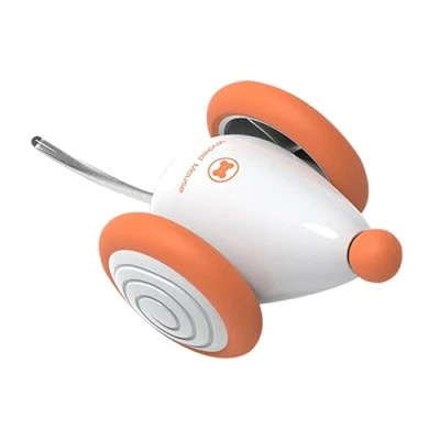 Afbeelding van INF Elektrische kattenspeelgoedmuis, kattenspeelgoed muis met USB kabel, interactieve speelgoedmuis lichtgevende staart