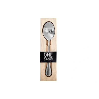Afbeelding van One message spoon Thank You in cadeauverpakking