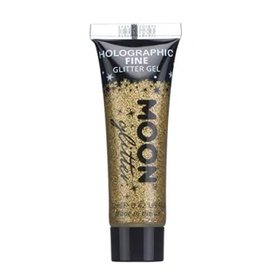 Afbeelding van Moon Creations Glitter Makeup Holographic Fine Gel Goudkleurig