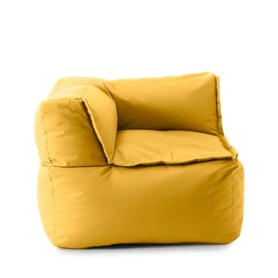 Afbeelding van Lumaland zitzak bank modulair gevuld 81x81x70cm