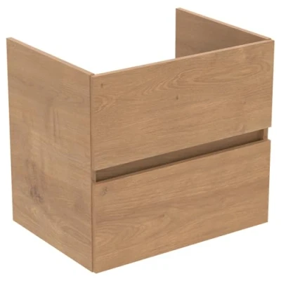 Afbeelding van Ideal Standard Tiempo wastafelmeubel 2 laden softclose 600 x 440 550
