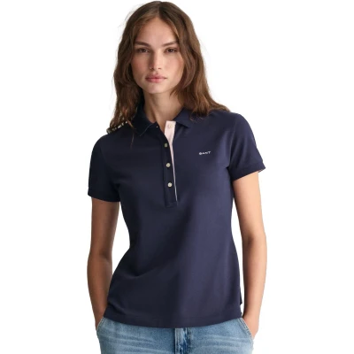 Afbeelding van GANT Poloshirt, Dames, Maat: Small, Marine