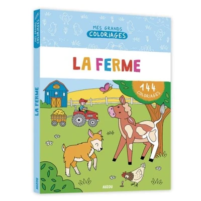 Image de Mes grands coloriages La ferme