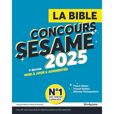 Afbeelding van LA BIBLE DU CONCOURS SESAME
