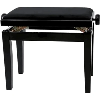 Image de Gewa Piano Bench Deluxe Black High Gloss, Seat