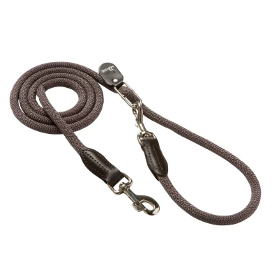 Afbeelding van Hunter Variolijn Freestyle Nylon Rond Hondenriem Grijs