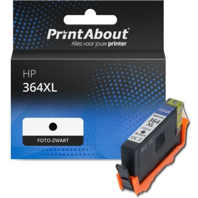 Afbeelding van Huismerk HP 364XL (CB322EE) Inktcartridge Foto zwart Hoge capaciteit