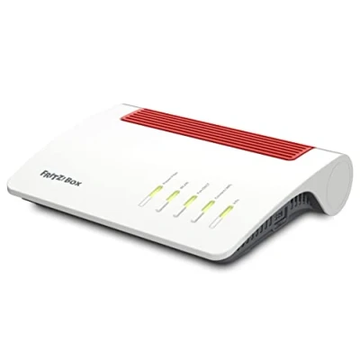 Image de Routeur AVM Fritz!Box 5590 Fiber 20002981 3600Mo/s 4 Port Ethernet Double Bande Blanc