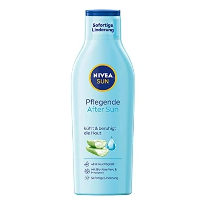 Afbeelding van Nivea After SUN BODY Lotion WITH ALOE VERA &amp; Hyaluron Hydratatie, Maat: 250 ml,