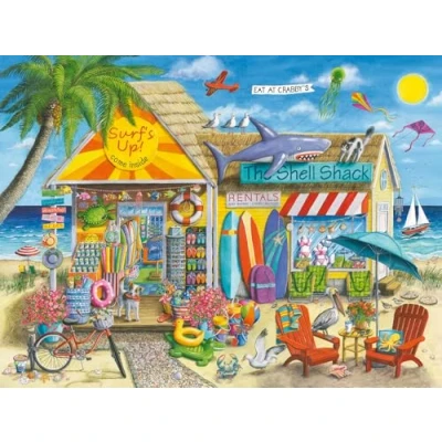 Afbeelding van Ravensburger Surf&#039;s Up Puzzel met 1500 stukjes, geweldige cadeauoptie, hoogwaardig design, FSC gecertificeerd voor duurzaamheid