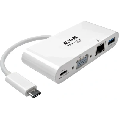 Afbeelding van Tripp Lite U444 06N VGU C video kabel adapter USB VGA (D Sub) Wit