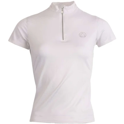 Afbeelding van Montar Poloshirt Everly Crystal Logo Wit L