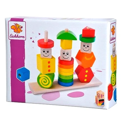 Afbeelding van HEROS FIGURE STACKING PUZZLE 21PCS