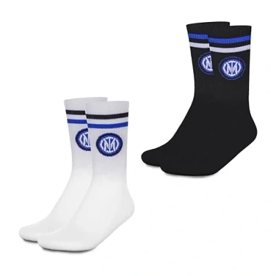 Afbeelding van hermet Set Calze Inter sokken Uniseks, Wit/Zwart