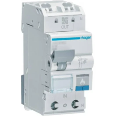 Afbeelding van Hager ARC916D Brandbeveiligingsschakelaar 2 polig 16 A 230 V 1 stuk(s)