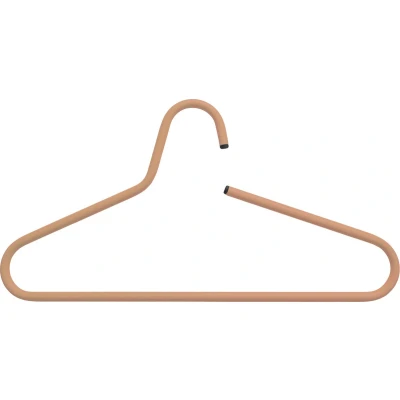 Afbeelding van Spinder Design kledinghangers (set van 5) Victorie Clay Terra Staal
