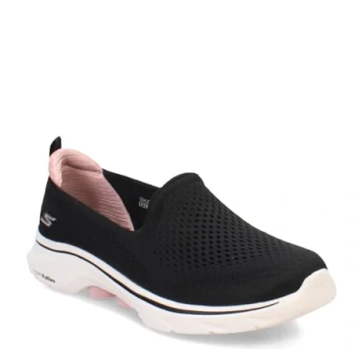Afbeelding van Skechers Go Walk 7 Vina Sneakers voor dames, zwart.