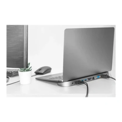 Image de DIGITUS DA 70887 Station d&#039;accueil USB C VGA HDMI GigE