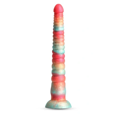 Afbeelding van Stacked Dildo 30.6 Cm Rood/Goud