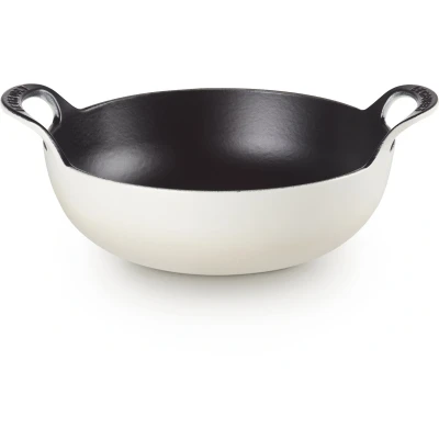 Afbeelding van Le Creuset Gietijzeren Balti pan in Meringue 24 cm 2,7l