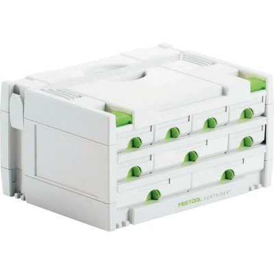 Afbeelding van Festool systainer Sys 3 Sort met 9 lades
