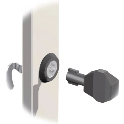 Afbeelding van Fibox MB 12235 Schakelkast sleutel Dubbele baard Polyamide Zwart 1 stuk(s)