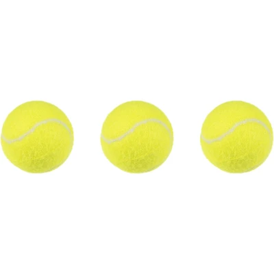 Afbeelding van Hondenspeelgoed Tennisbal Smash Geel 3 stuks 6 cm