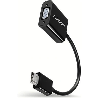 Afbeelding van Axagon RVH VGN video kabel adapter 0,17 m HDMI Type A (Standaard) VGA (D Sub) Zwart