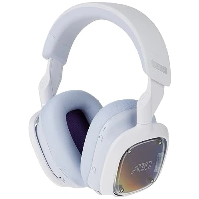 Image de Casque Gaming sans fil Bluetooth Astro A30 Lightspeed pour PS, PC, mobile Blanc