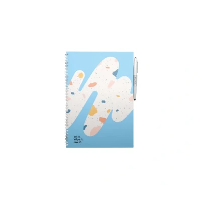 Afbeelding van MOYU Uitwisbaar notitieboek Hardcover A4 Rocky Ice