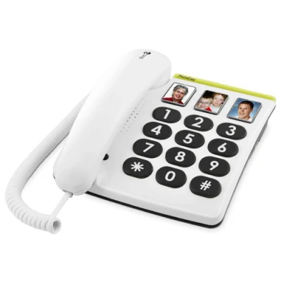 Image de Doro PhoneEasy 331ph Wit Blanc
