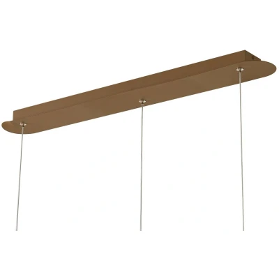 Afbeelding van Lucande LED hanglamp Beutlin, groen, vilt, dimbaar