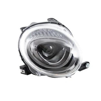 Afbeelding van PRASCO FT0324803 Koplampen rechts H7 Met regelmotor voor LWR FIAT: 500 Hatchback, C Convertible